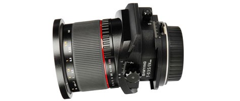 Lensa Samyang 24mm f3.5 Tilt-Shift Segera di Umumkan